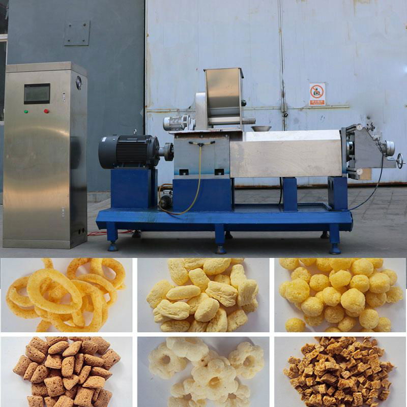 Puff corn food making machine 4