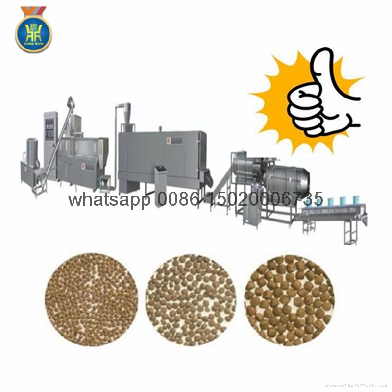 Stainless steel fish feed extruder machine 2