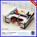 70mm office desk with partition office workstation partition