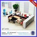 70mm office desk with partition office workstation partition