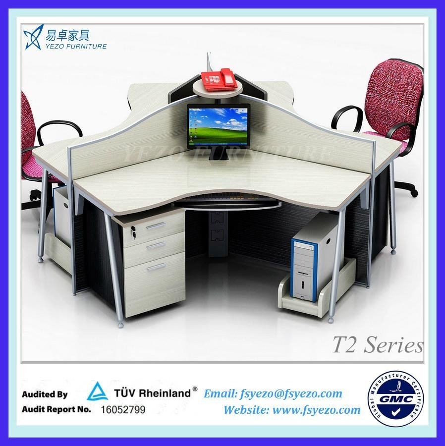 120 Degree Office Workstation partitions from Foshan Manufacturer