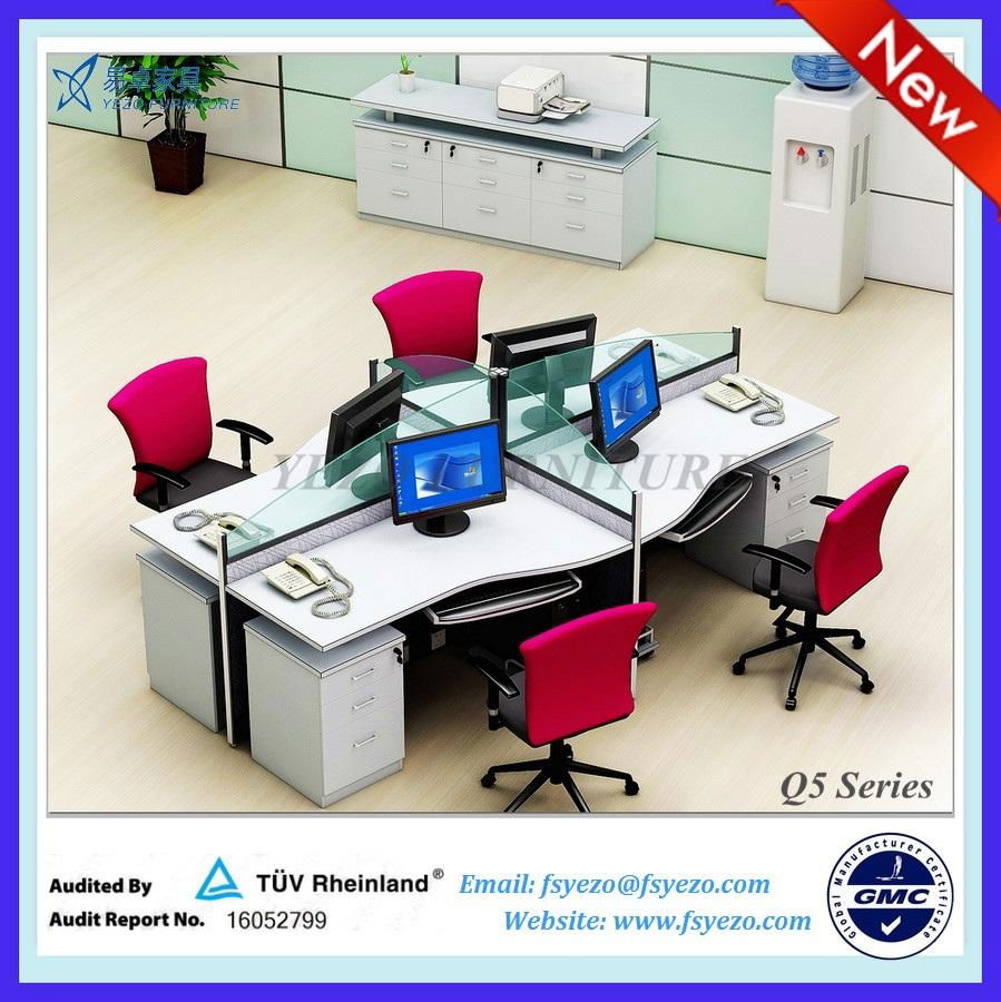 hot sale! frameless glass office partition system