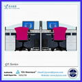 hot sale! frameless glass office partition system 3