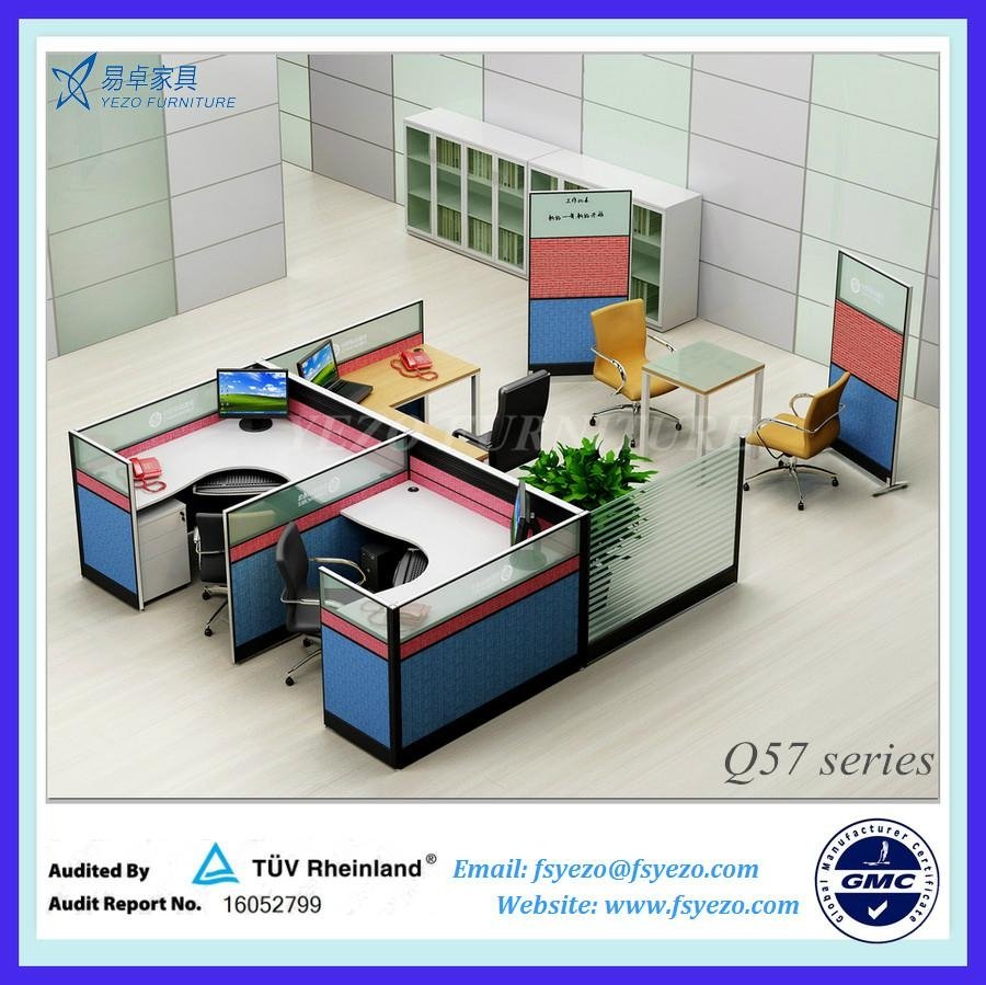 new design office workstations with melamine manager desk