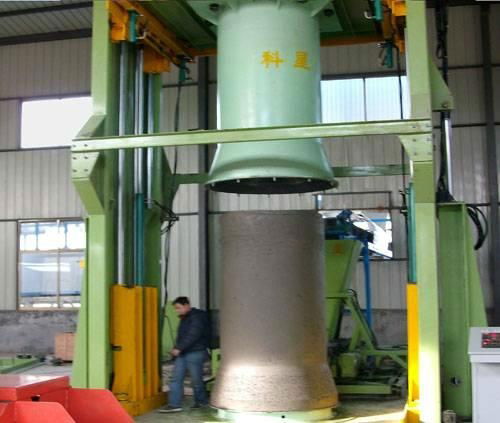 Full-automatic Vertical Vibration Casting Pipe mchine