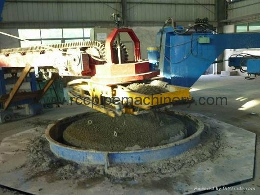 Vertical Vibration Casting pipe machine for 3600mm delivery to Australia 3