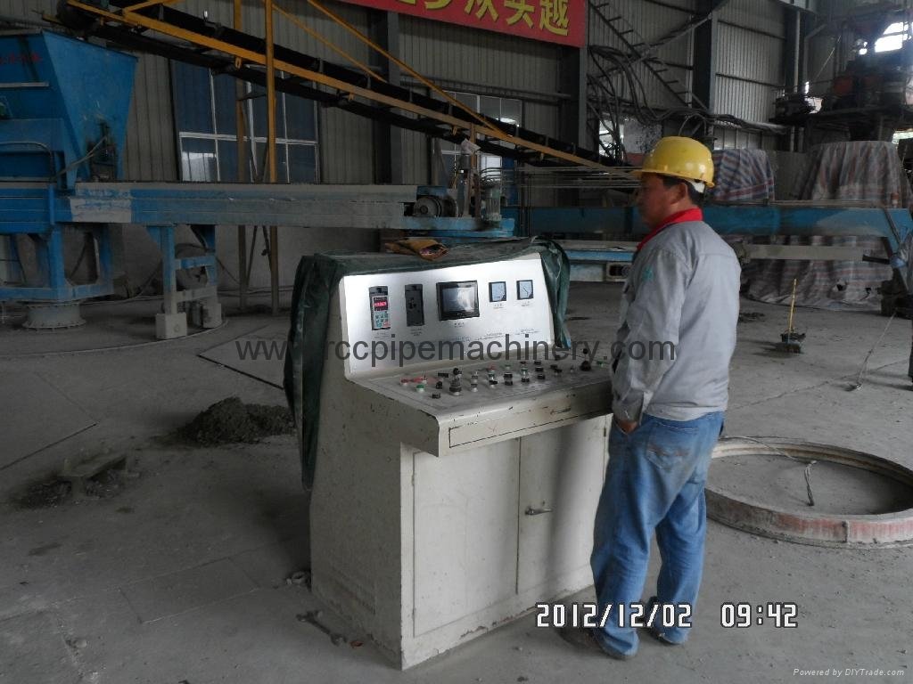 XZ800-2400 Full-automatic Vertical Vibration pipe machine with lowest price  3
