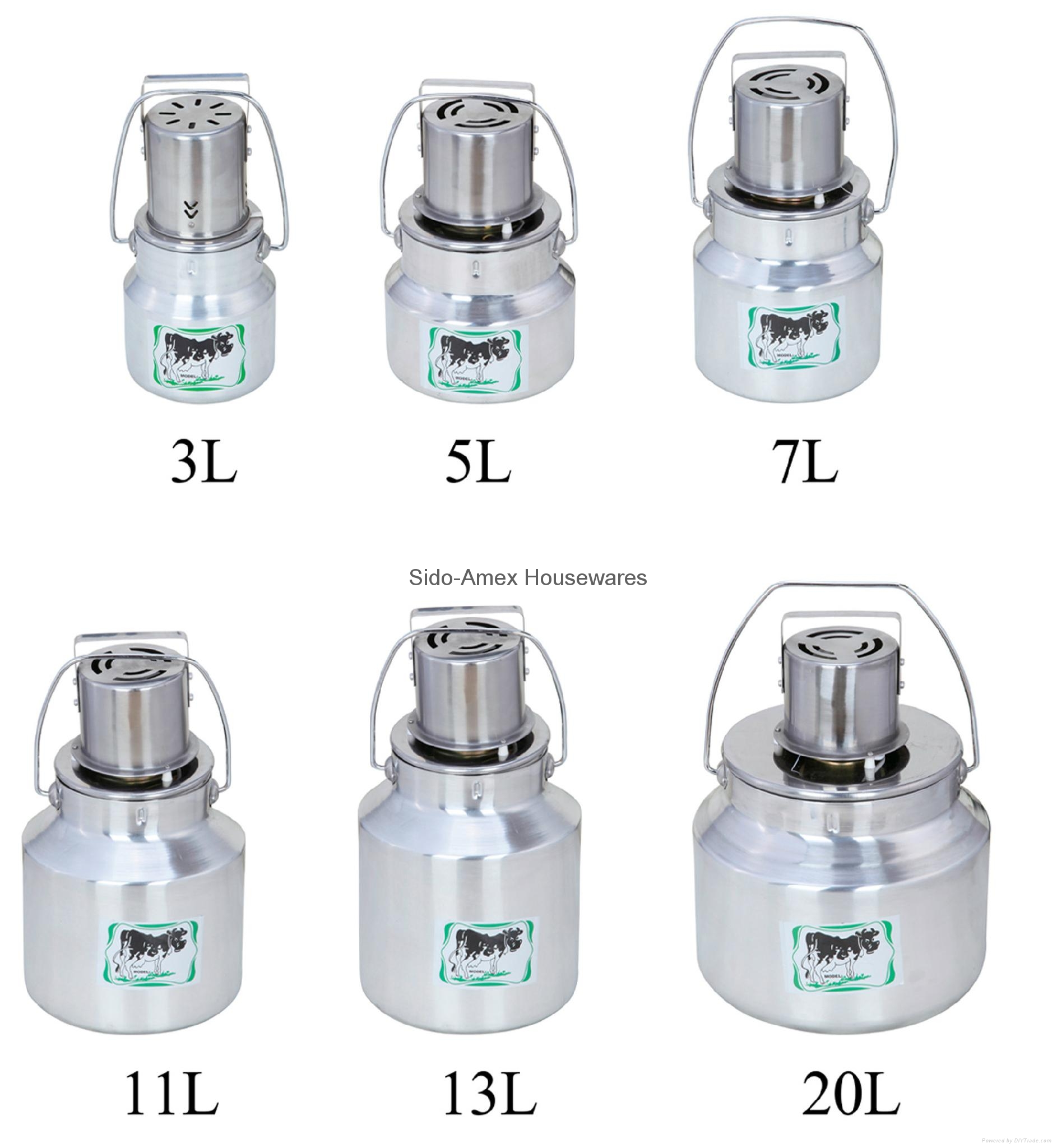 Milk Mixer/ Stand Mixer/ Milk churn/Milk Can / Milk Pot / Aluminum 3
