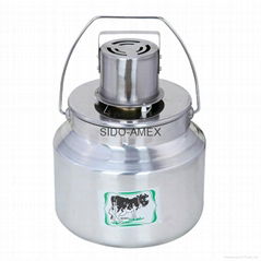 Milk Mixer Butter Mixer Butter Churn Aluminum Milk Can stainless steel cover
