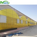 Polycarbonate（PC） Covering Multi span greenhouse  2