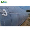 Double layers plastic film inflation for
