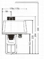 Honeywell V5050A2088 DN100 Flange 3-way Valve 4