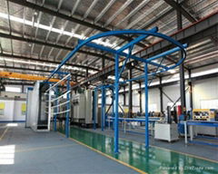 Aluminum Profile powder coating machine