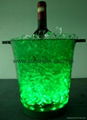 LED champagne bucket