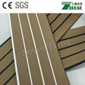 Discount Long lifetime outdoor PVC boat decking 2