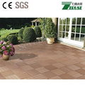 China Manufacturer WPC DIY Decking Tiles  5