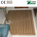 Durable cheap waterproof outdoor PVC teak boat decking  2