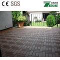 300x300mm wpc DIY floor tile /Outdoor easy install DIY WPC tile/wpc flooring