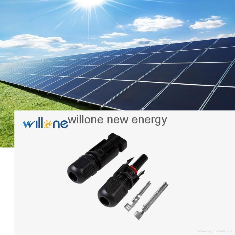 MC4 solar pv connector with tuv approved