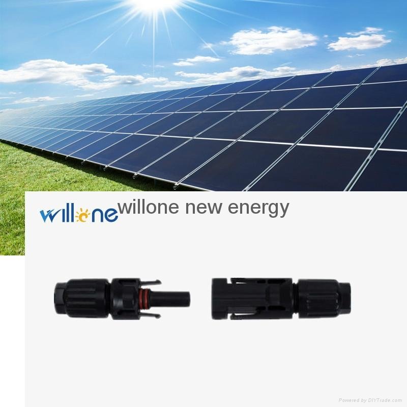 MC4 solar pv connector with tuv approved