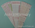 Sterilization indicator strips 1