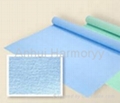 medical crepe paper 60gsm white/blue/green 3