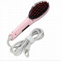 Personal Beautiful star NASV Straightener hair Comb pink Hair iron