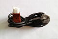 three hole  delta wire ceramic plug power cord