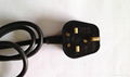 UK plug 13A   Europe power cord 1