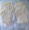 disposable 9 inches without powder anti-static dustless latex gloves