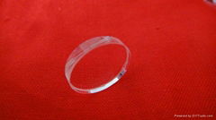 Round small quartz glass plate diameter 16mm