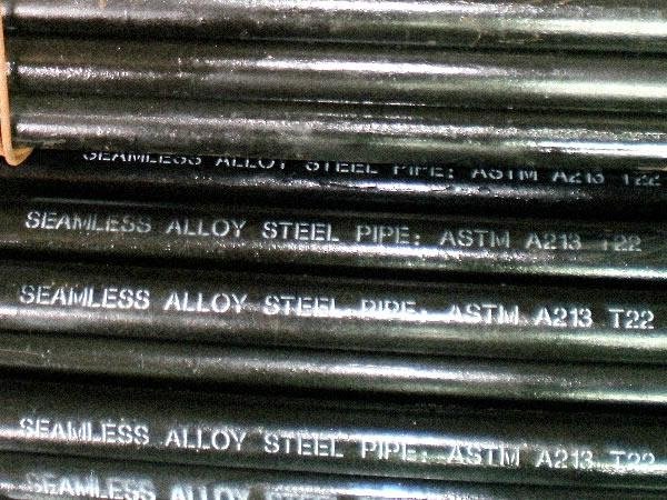 ASTM A213 T22 Seamless alloy pipe