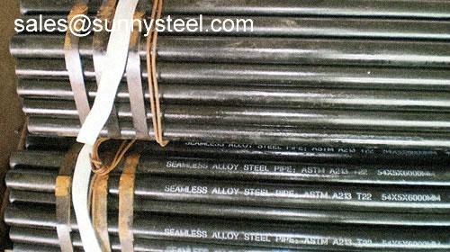 ASTM A213 T22 Seamless alloy pipe 5