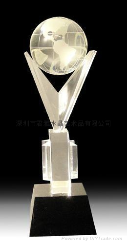 定做水晶禮品水晶獎杯