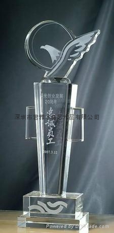 定做水晶禮品水晶獎杯 4