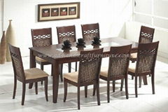 water hyacinth dining set