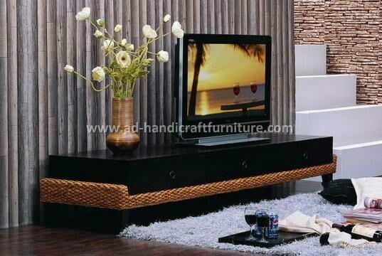 water hyacinth TV cabinet 3