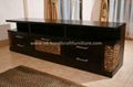 water hyacinth TV cabinet