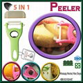 5 in 1 Fruit and Vegetable Tools Peeler 1