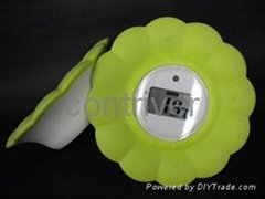TPR flower bath thermometer