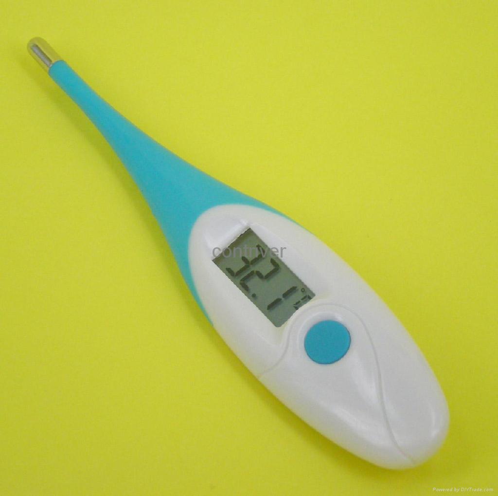 10 Seconds waterproof FDA & CE approval Digital Flexible Tip thermometer TM02 cotronic (Hong