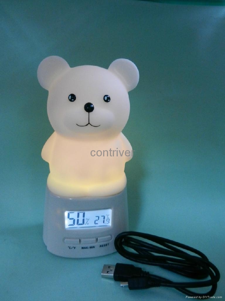 Night light with thermometer and Hygrometer BL101 (Hong Kong Manufacturer) Babies Home