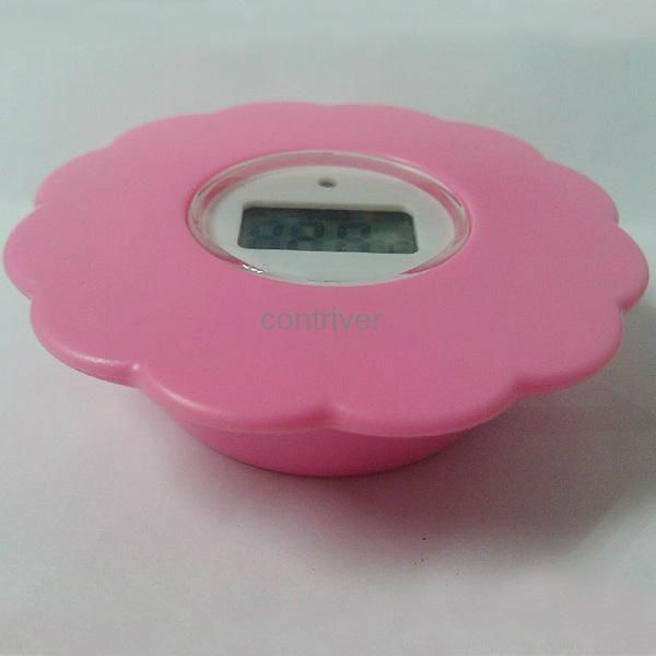 Baby Bath thermometer  Floating Bath Tub Thermometer- Flower  5