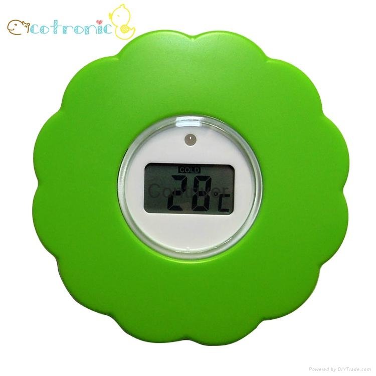 Baby Bath thermometer  Floating Bath Tub Thermometer- Flower  2