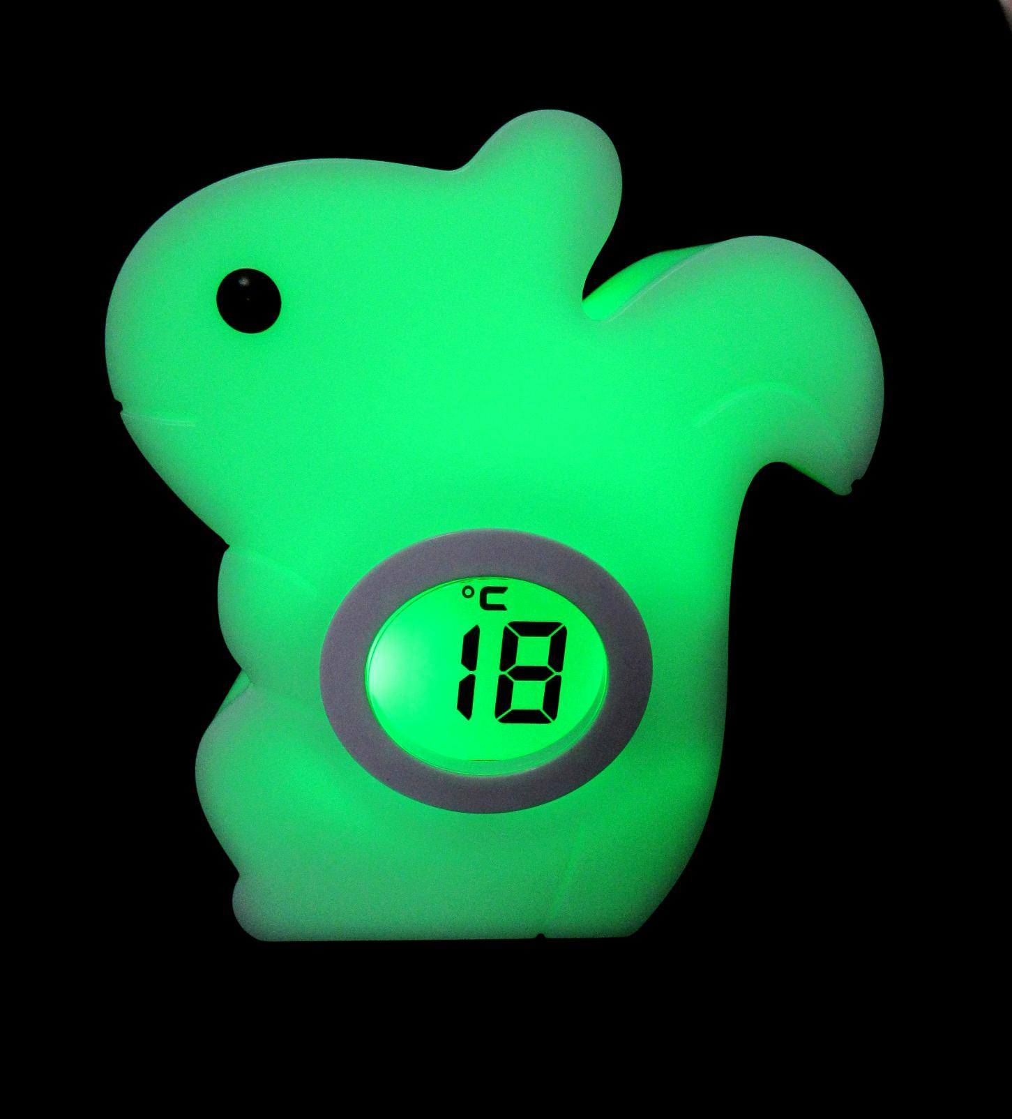 Squirrel Night light with thermometer BL504 Cotronic (Hong Kong
