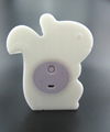 Squirrel Night light with thermometer 6