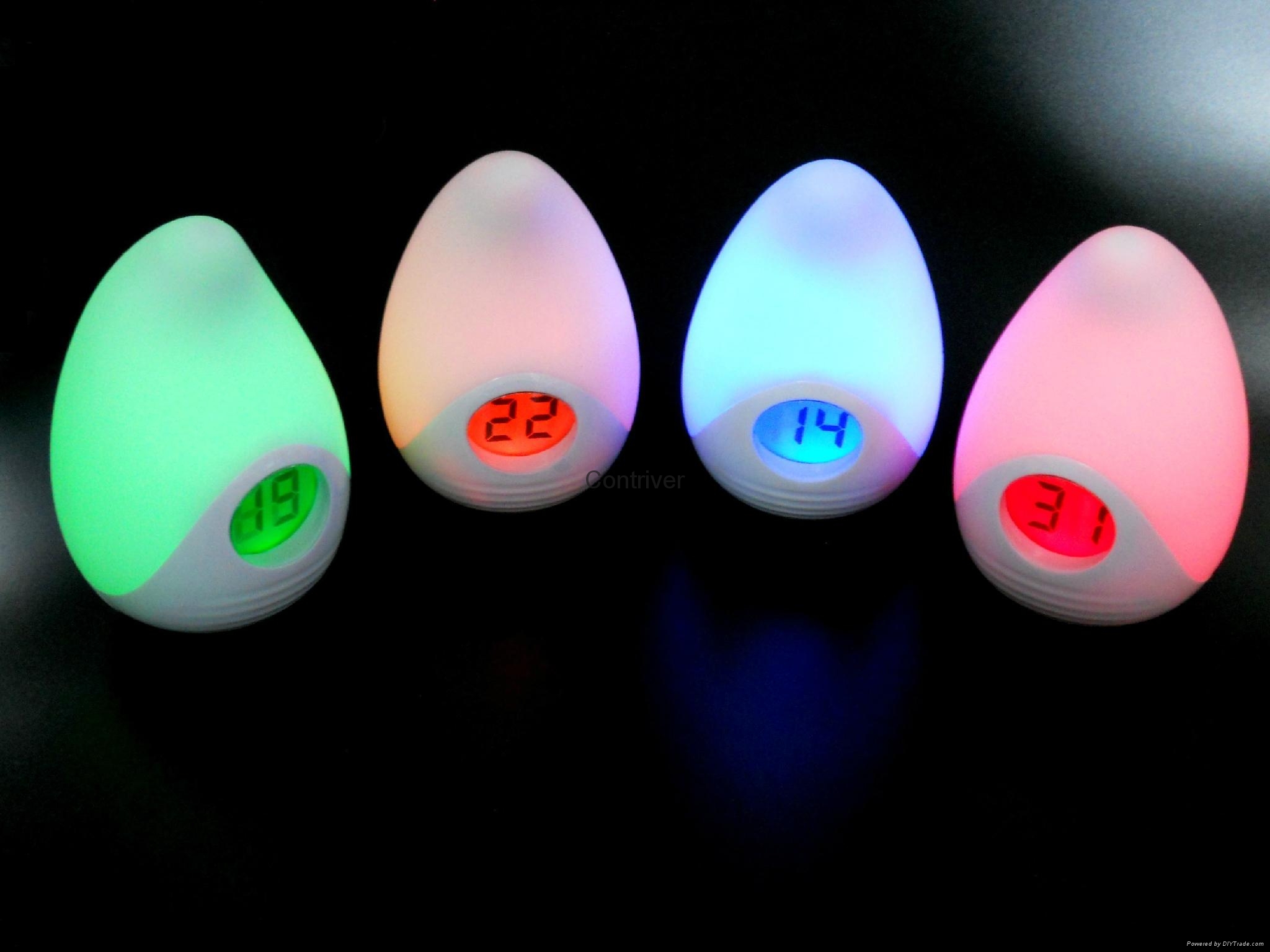 silicone night light with thermometer BL501 Cotronic (Hong Kong