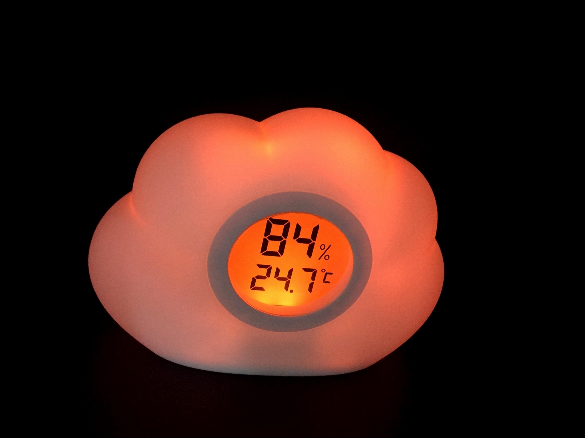 Room thermometer and hygrometer with nightlight BL401 OEM (Hong