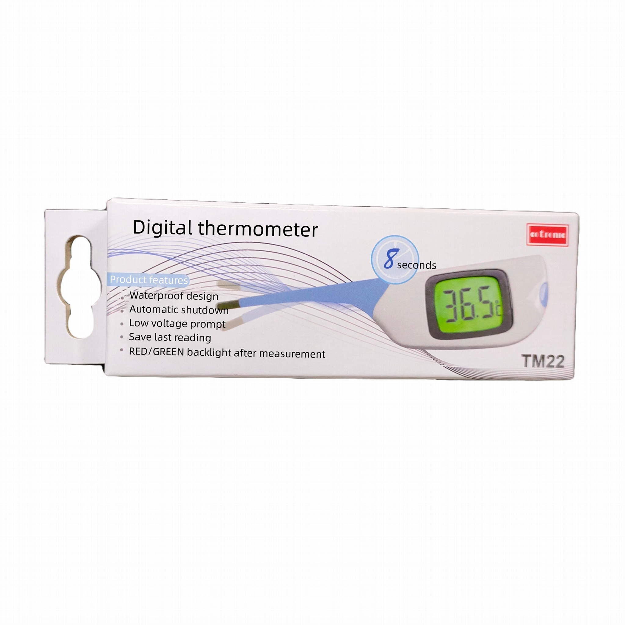TM22 8 second FEVER GLOW Digital thermometer Hong Kong S.A.R