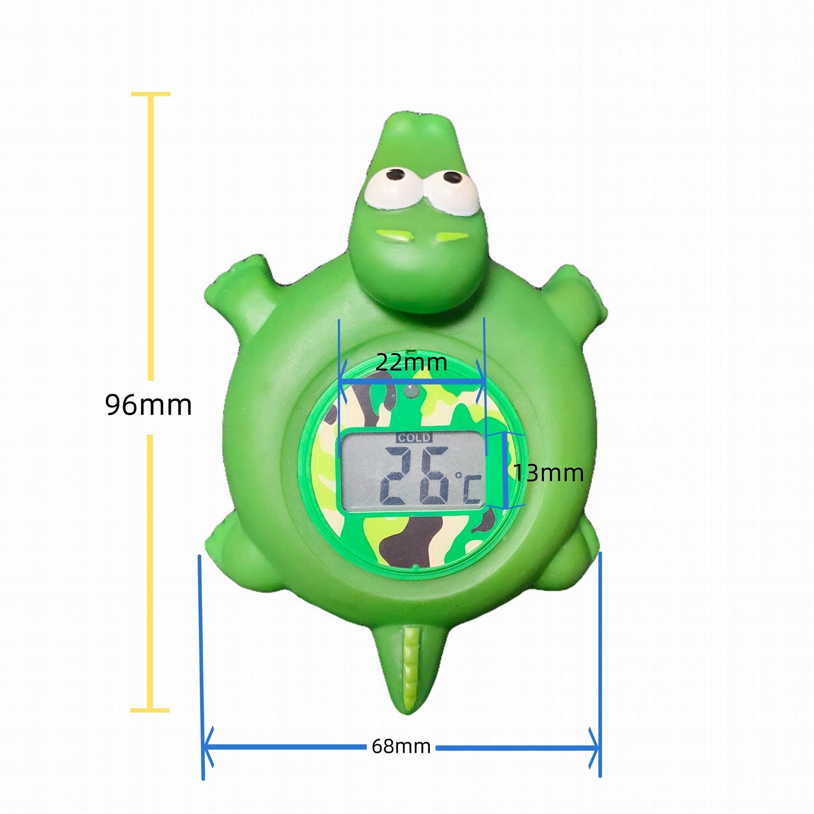02SC  crocodile bath thermometer 2